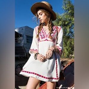 Hayden LA Boho Mini Dress Size Small